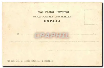 Icod z Wulkanem Teide — widok panoramiczny — English Bazar, nr 7861 — Rewers
