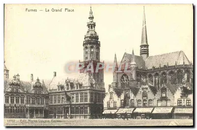 Furnes — A Grand' Place — Edit. Morez Dacron, Furnes, n°12752
