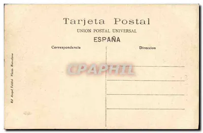 Willa Art Nouveau w Barcelonie — Nowoczesna budowa przez Salvador Valeri — A.T.V. 2042 — Rewers