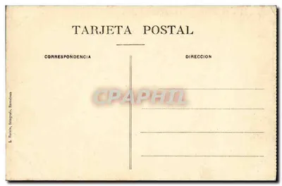 Barcelony — TIBIDABO — Ogólny widok góry — Rewers