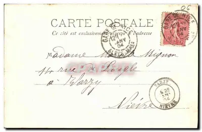 Hôtel Galba — Cannes — Wielki Hotel — W. Stocker, Nr 170 — Rewers