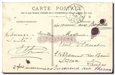 Rugles (Eure) - Katedra - Fotografia E. Pasque, wydawca w Lange (Orne) — Rewers