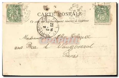 Gisors — A Igreja — J. L. Ed., Paris, N° 6 — Verso