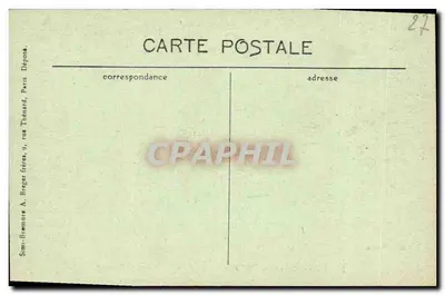 Most-de-l'Arche — Abpia Bonport — Klasztor XIII wieku — Rewers