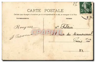Vernonnet — Vue sur l'Église — Éditeur : République Française — Reverso