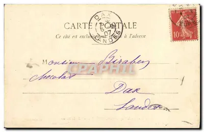 Em torno de Pacy-sur-Eure — GAUCIEL — Villa do Manoir — Fot. A. L., Vernon - C. Riviére — Verso