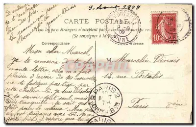 Montaure (Eure) — Vue générale — Éditeur : Editions Codullier, Tabacs — Verso