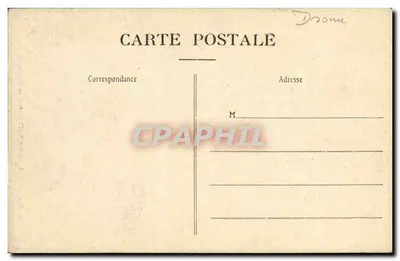 Estrada dos Grandes Goulets (Drôme) — Primeiro Tunel — C.L. n°102 — Verso