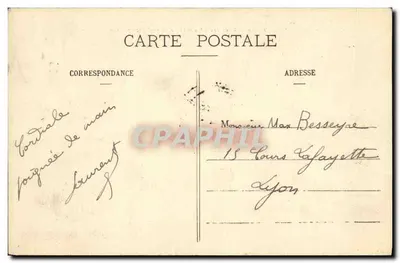 Montélimar - Stare Zamki Adhémard de Monteil (obecnie więzienie) — Papeterie Chapuis, Montélimar — Rewers