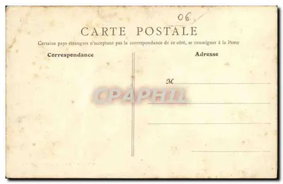 CANNES — Panorama pris du Mont Chevalier — Bureau de Tabacs - Cannes — Verso