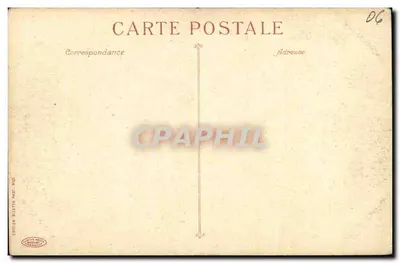 NICE - Jaskinia - Ogrody Palmiery — wydawca Cotton Billette, Nice, nr 7 — Rewers