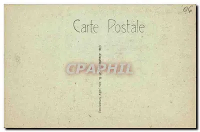 Nizza - Vista della cascata del Castello — CAP. — N. 117 — Verso