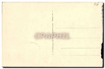 Nice - Ogród Króla Alberta I i Pałac Jetée — wydawca ABE, nr 431 — Rewers
