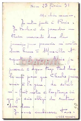 Nice-Cimiez - Hotel Majestique — wydawca: 151 NICE-CIMIEZ — Rewers