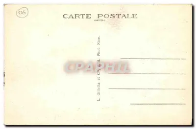 Nice — Quai des États-Unis — 66 bis — L. Gilletta et Cie, Nice — Rewers