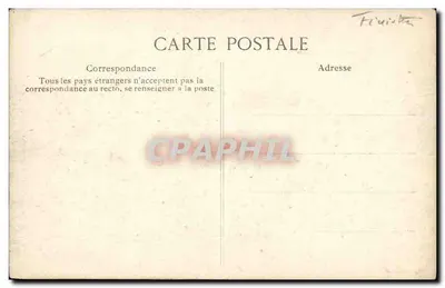 Widok z Quimperlé na Pouldu, na Laita — Zamek Bothané — Bretagne 2247 — Rewers