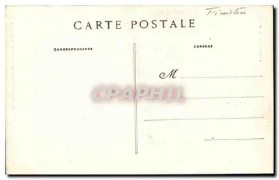 Quimperlé — Ruiny Kościoła św. Kolumbana — Stara Sakristia — Wydawnictwo Volland, Quimper — Rewers