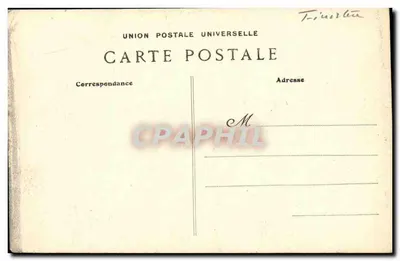 Quimperlé — Szkoła Wyższa — Przyjazd — Kolekcja Villiard, Quimper — Rewers