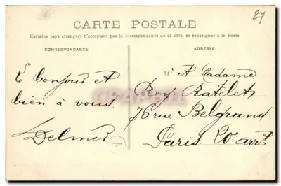 Dintorni di Saint-Pol — Il Castello di Beurs — Editore: L'Ami du Tourisme, n° 29 — Verso