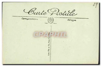 Saint-Pol-de-Léon — Le Creis Ker (Zuidkant) — Léry Fils, Parijs — Achterkant