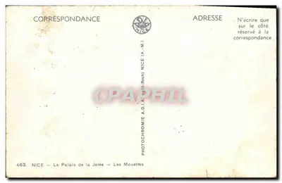 Nice — Pałac na Jette — Ptaki — A.D.I.A. (St-Roch) — Rewers