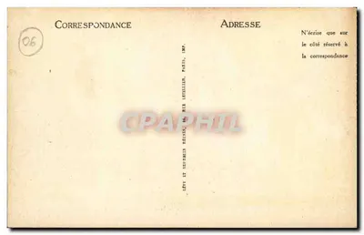 Nice — Plac Masséna, kasyno i ogrody — LL, nr 108 — Rewers