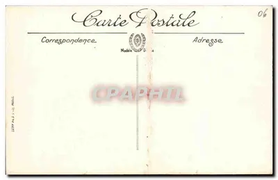NICE — La Promenade du Midi en het Kasteel — LL. — SELECTA — Achterkant