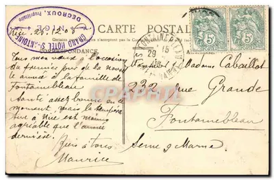Nice — La Réserve — Edição Picard, Nice, n°52 — Verso