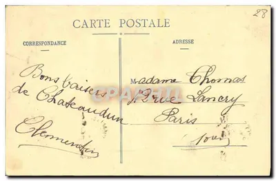 Châteaudun — "Barricade tournée" — Philippoteaux — Rewers