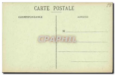Chartres (E.-et-L.) - Katedra - Szczegóły portalu południowego - św. Wincenty, diakon, św. Denys, biskup Paryża, św. Piat i św. Jerzy w stroju rycerza — Rewers