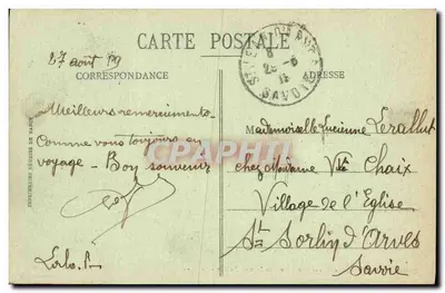 Chartres (E.-et-L.) — Vista presa via Jean-de-Beauce — La Stazione — Ch. Foucault, editore, Drenz — Verso