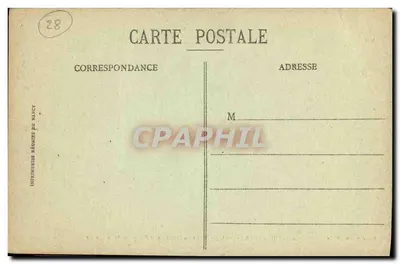 Chartres (E-et-L.) — Most Maszakru i Kaplica Breche — Ch. Foucault, wyd. Dreux, nr 24 — Rewers