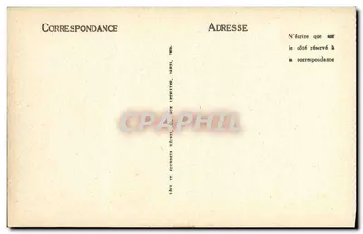 Chartres — Place des Epars — LL — Verso