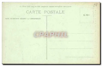 Chartres (E.-et-L.) - Południowy portal katedry — G. Foucault, wyd., Dreux — Rewers