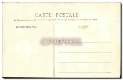 Zamek Anet — Pokój Diany — Ch. Foucault, édit., Dreux — Rewers