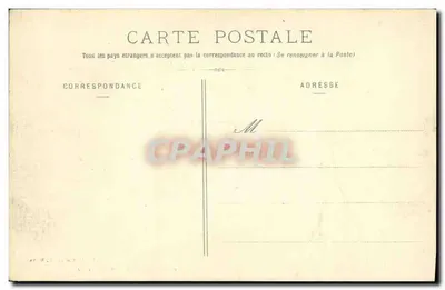 Castillo de Maintenon — Puerta de entrada de la escalera y galería de la segunda plaza — Ch. Foucault, editor, Dreux — Reverso