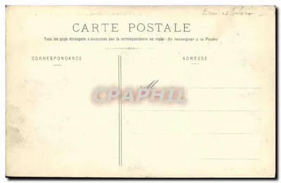Castello di Maintenon — Cortile e Facciata meridionale — Ch. Foucault, editore, Dreux — Verso