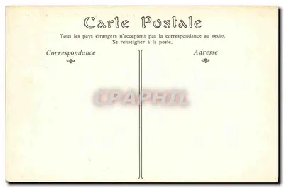 Castelo de MAINTENON — Facha meridional — Verso