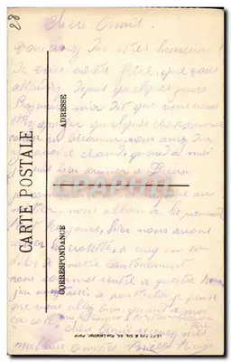 Dreux — Caminho de Volta do Castelo — LL. — Verso