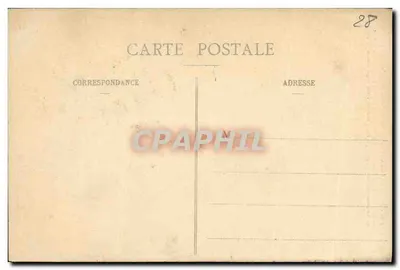 Dreux (Eure-et-Loir) — Stare Miasto Rady — E.P. n°2232 — Rewers