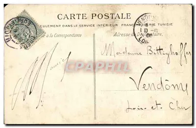 Dreux — O Túmulo de Luís-Philippe — A C.P.A. n°59 — Verso