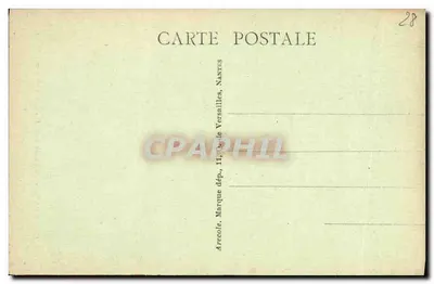 Chartres - La Cathédrale. Fragment du Portail Sud — éditeur Arcocole, Nantes — Verso