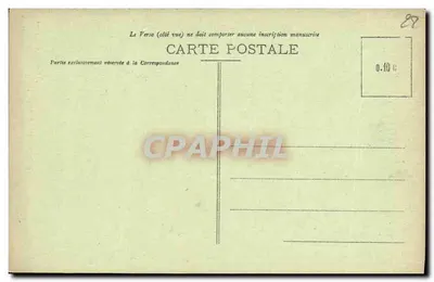 Katedra w Chartres (E.-st-L.) — Portaal Północne — Ogólny widok pilastrów — G. Foucault, wyd., Dreux — Rewers