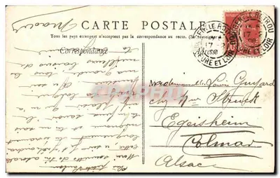 Nogent-le-Rotrou (E-et-L) — A Igreja São Luís e o portal São Dionísio — Chêne-Léon Leage, editora 399 — Verso