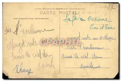 Vernon (Eure) - Entrada do Bairro Avenay — Fot. Ed. Laveigne, Vernon, n°109 — Verso