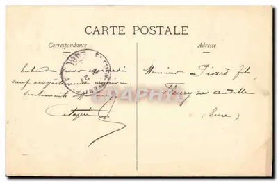 Vernon. — Entrada de Vernonnet. — Coleção P. D. - 23. — Verso