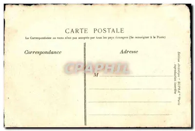 Chartres — Portal Guillaume — Dolina Loiry — Wydawnictwo sztuczne 'SUPRA' Paryż — Rewers