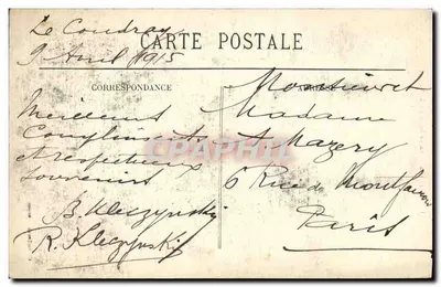 Chartres — Katedra — L.V. — Rewers