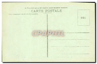 Katedra w CHARTRES — Kaplica Notre-Dame-sous-Terre — G. Foucault, wyd., Dreux, nr 13 — Rewers
