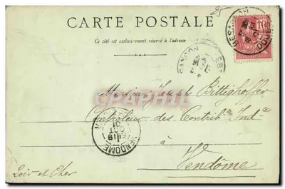 Besançon - Ruínas romanas — Coleção Trémohières, n° 14 — Verso